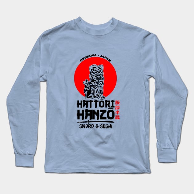 Hattori Hanzo x Samurai Long Sleeve T-Shirt by venamila